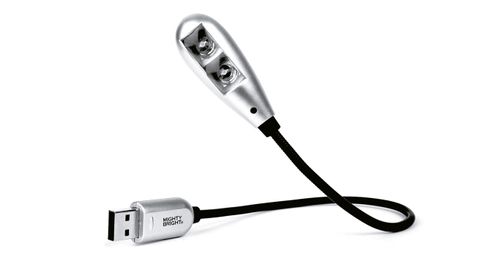 Acheter MIGHTY BRIGHT LAMPE USB POUR ORDINATEUR 2 LED (85682)