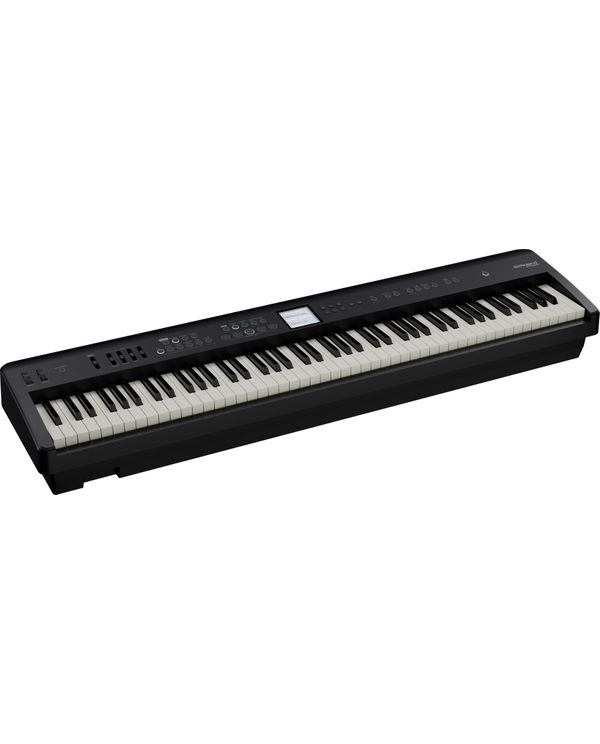 Pack Yamaha P-145B - Piano numérique compact - touché lourd - Noir + Support  + banquette + casque 